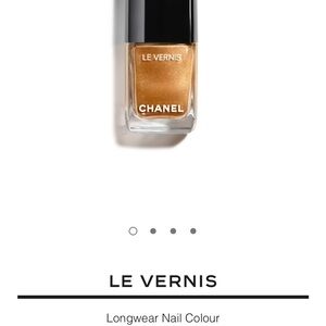 Chanel Le Vernis Metallic Gold Nail Polish